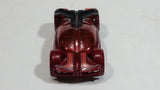 2007 Hot Wheels Track Stars Iridium Dark Red Die Cast Toy Car Vehicle - Treasure Valley Antiques & Collectibles