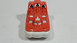 2013 Matchbox Heroic Rescue Amphi Flyer Orange White Die Cast Toy Watercraft Boat Vehicle