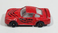 1996 Subway Restaurants Porsche Red Promotional Die Cast Toy Car Vehicle