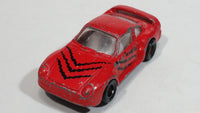 1996 Subway Restaurants Porsche Red Promotional Die Cast Toy Car Vehicle