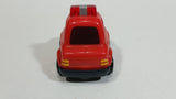 Rare Hard to Find 1991 Tomy Red Fire Chief Pull Back Friction Motorized Plastic Toy Car Vehicle with Moving Head - Treasure Valley Antiques & Collectibles