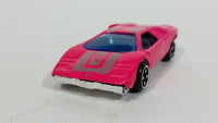 Unknown Brand Luxury Exotic Hot Pink #7 Sports Car #675 Die Cast Toy Vehicle - Treasure Valley Antiques & Collectibles