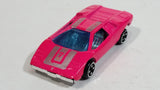 Unknown Brand Luxury Exotic Hot Pink #7 Sports Car #675 Die Cast Toy Vehicle - Treasure Valley Antiques & Collectibles