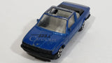 Vintage Unknown Brand BMW 323L Cabriolet Blue Die Cast Toy Car Vehicle Made in Hong Kong