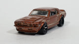 2012 Hot Wheels Muscle Mania '67 Ford Mustang GT Metallic Brown Die Cast Toy Muscle Car Vehicle