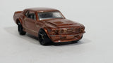 2012 Hot Wheels Muscle Mania '67 Ford Mustang GT Metallic Brown Die Cast Toy Muscle Car Vehicle