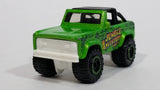 2012 Matchbox Ford Bronco 4x4 - 1972 Jungle Adventure Tours Bright Green with Black Top Die Cast Toy Car Vehicle