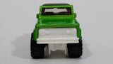 2012 Matchbox Ford Bronco 4x4 - 1972 Jungle Adventure Tours Bright Green with Black Top Die Cast Toy Car Vehicle