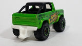 2012 Matchbox Ford Bronco 4x4 - 1972 Jungle Adventure Tours Bright Green with Black Top Die Cast Toy Car Vehicle