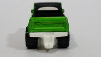 2012 Matchbox Ford Bronco 4x4 - 1972 Jungle Adventure Tours Bright Green with Black Top Die Cast Toy Car Vehicle