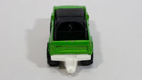 2012 Matchbox Ford Bronco 4x4 - 1972 Jungle Adventure Tours Bright Green with Black Top Die Cast Toy Car Vehicle