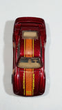 1988 Hot Wheels Porsche 959 Dark Red Die Cast Toy Race Car Vehicle