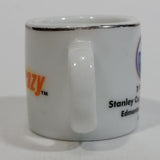 NHL Stanley Cup Crazy Mini Mug Edmonton Oilers 1988 Champs W/ Opponent & Score - Treasure Valley Antiques & Collectibles