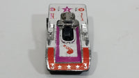 Vintage 1976 Hot Wheels Super Chromes Steam Roller Chrome Red Lines Die Cast Toy Race Car Vehicle - Treasure Valley Antiques & Collectibles