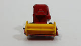 Vintage Lesney Products Matchbox Series Claas Combine Harvester Red No. 65 Die Cast Toy Farming Machinery Equipment Vehicle