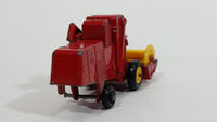 Vintage Lesney Products Matchbox Series Claas Combine Harvester Red No. 65 Die Cast Toy Farming Machinery Equipment Vehicle