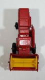 Vintage Lesney Products Matchbox Series Claas Combine Harvester Red No. 65 Die Cast Toy Farming Machinery Equipment Vehicle