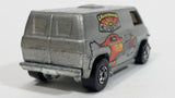 Vintage 1979 Hot Wheels Super Van California Cruisin Metalflake Grey Die Cast Toy Car Vehicle