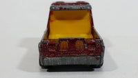 Vintage 1972 Lesney Products Matchbox Superfast Toe Joe Green No. 14 Painted Dark Red Die Cast Toy Car Vehicle - Treasure Valley Antiques & Collectibles