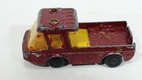 Vintage 1972 Lesney Products Matchbox Superfast Toe Joe Green No. 14 Painted Dark Red Die Cast Toy Car Vehicle - Treasure Valley Antiques & Collectibles