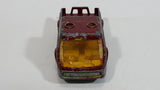 Vintage 1972 Lesney Products Matchbox Superfast Toe Joe Green No. 14 Painted Dark Red Die Cast Toy Car Vehicle - Treasure Valley Antiques & Collectibles