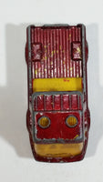 Vintage 1972 Lesney Products Matchbox Superfast Toe Joe Green No. 14 Painted Dark Red Die Cast Toy Car Vehicle - Treasure Valley Antiques & Collectibles