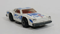 Vintage 1980 Lesney Products Matchbox Superfast No. 34 Chevy Pro Stocker White Lightning Die Cast Toy Race Car Vehicle