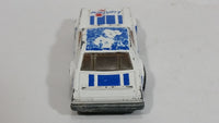 Vintage 1980 Lesney Products Matchbox Superfast No. 34 Chevy Pro Stocker White Lightning Die Cast Toy Race Car Vehicle