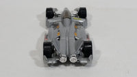 2001 Hot Wheels First Editions Jet Threat 3.0 Grey Die Cast Toy Race Car Vehicle