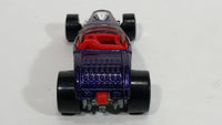 2001 Hot Wheels Skull and Crossbones Deuce Roadster Purple Die Cast Toy Hot Rod Car Vehicle - Treasure Valley Antiques & Collectibles