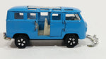 Very Rare HTF Vintage PlayArt Volkswagen VW Station Wagon Van Bus Blue Die Cast Toy Car Vehicle