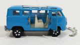 Very Rare HTF Vintage PlayArt Volkswagen VW Station Wagon Van Bus Blue Die Cast Toy Car Vehicle