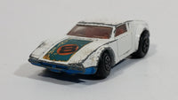 Vintage 1975 Lesney Products Matchbox Superfast De Tomosa Pantera #8 White No. 8 Die Cast Toy Car Vehicle - Treasure Valley Antiques & Collectibles