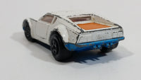 Vintage 1975 Lesney Products Matchbox Superfast De Tomosa Pantera #8 White No. 8 Die Cast Toy Car Vehicle - Treasure Valley Antiques & Collectibles