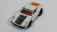 Vintage 1975 Lesney Products Matchbox Superfast De Tomosa Pantera #8 White No. 8 Die Cast Toy Car Vehicle - Treasure Valley Antiques & Collectibles