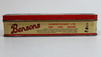 Vintage Bensons English Choice Confections Candy Queen Mary Tin Box