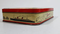 Vintage Bensons English Choice Confections Candy Queen Mary Tin Box