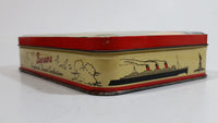 Vintage Bensons English Choice Confections Candy Queen Mary Tin Box