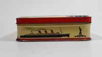 Vintage Bensons English Choice Confections Candy Queen Mary Tin Box