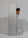 Rare 1985 Willitts Designs Romantic Swan Couple #5201 Ceramic Bird Clock Made in Taiwan