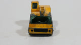 Vintage Lesney Products Matchbox Series Dodge Crane Truck Yellow No. 63 Die Cast Toy Car Construction Machinery Building Equipment Vehicle