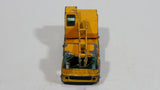 Vintage Lesney Products Matchbox Series Dodge Crane Truck Yellow No. 63 Die Cast Toy Car Construction Machinery Building Equipment Vehicle