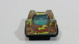 Vintage 1970s TinToys W.T. 238A "Red Shadow" Lime Green Die Cast Toy Sports Car Vehicle - Hong Kong