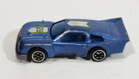 Unknown Brand Possibly Summer Marz Karz 9901-A Metalflake Blue #28 Die Cast Toy Race Car Vehicle - Treasure Valley Antiques & Collectibles