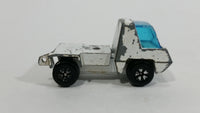 Vintage PlayArt White Dumper Dump Truck Die Cast Toy Car Vehicle - Made in Hong Kong