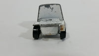 Vintage PlayArt White Dumper Dump Truck Die Cast Toy Car Vehicle - Made in Hong Kong