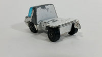 Vintage PlayArt White Dumper Dump Truck Die Cast Toy Car Vehicle - Made in Hong Kong