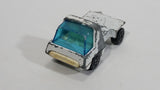 Vintage PlayArt White Dumper Dump Truck Die Cast Toy Car Vehicle - Made in Hong Kong