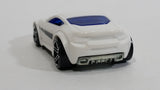 2012 Hot Wheels Light Speeders Torque Twister White Die Cast Toy Car Vehicle