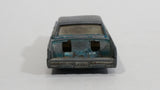 Vintage 1970s Lesney Matchbox Series No. 31 Lincoln Continental Green Blue Die Cast Toy Car Vehicle